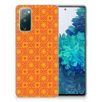 Samsung Galaxy S20 FE | TPU bumper | Batik Oranje