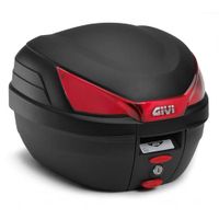 GIVI B27 Monolock Topkoffer, Topkoffers en zijkoffers voor de moto, rode reflectoren