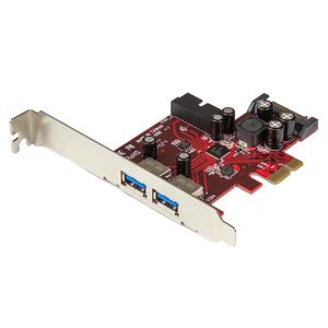 StarTech.com 4-poorts PCI Express USB 3.0 kaart 2 extern, 2 intern SATA-voeding