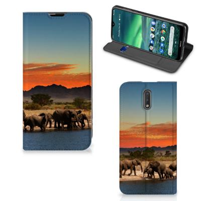 Nokia 2.3 | Hoesje maken | Olifanten