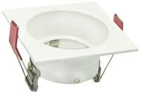 Led inbouw spot armatuur - Vierkant Wit | Verzonken | Tronix | Spotjes in plafond | Inbouwspots | Spotjes woonkamer | Led spots | Tronix | Spotjes in