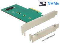 Delock 89472 PCI Express x4-kaart > 1 x interne NVMe M.2 Key M 110 mm - Low Profile Form Factor - thumbnail