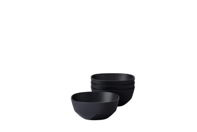 Set van 4 Mepal serveerschalen silueta 250 ml nordic black
