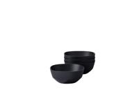 Set van 4 Mepal serveerschalen silueta 250 ml nordic black