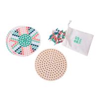 BS Toys houten mozaiek pin board BS Toys houten mozaiek pin board