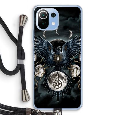 Sinister Wings: Xiaomi Mi 11 Lite Transparant Hoesje met koord