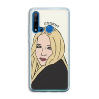 Mary Kate: Huawei P20 Lite (2019) Transparant Hoesje