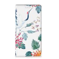 Samsung Galaxy S24 Hoesje maken Bird Flowers