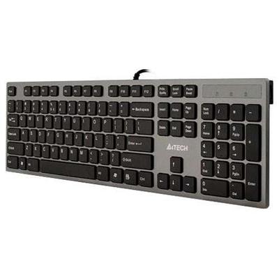 A4Tech KV-300H toetsenbord USB QWERTY Zwart, Grijs