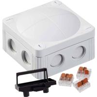 Wiska COMBI 308 LG / 3-221-413 Aftakkast (l x b x h) 85 x 85 x 51 mm Grijs IP66/IP67 5 stuk(s)