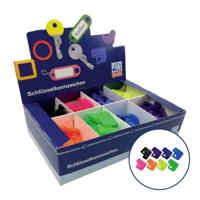 Basi 8550-9010 Sleutelclip 8-kleurig 200 stuk(s)