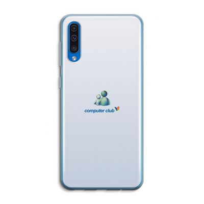 MSN: Samsung Galaxy A50 Transparant Hoesje