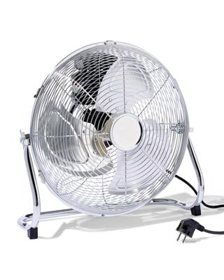 HEMA Vloerventilator extra power chroom Ø35cm