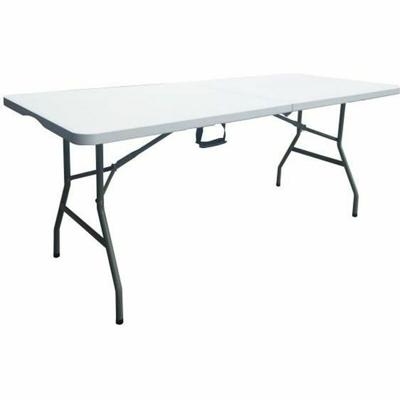 Vouwtafel Metaal Plastic 180 x 75 x 74 cm