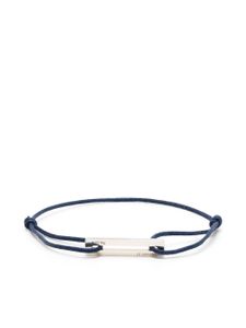 Le Gramme bracelet à design tressé - Argent