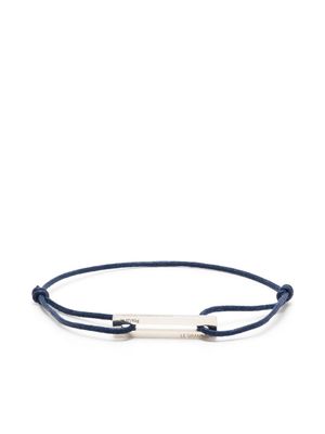 Le Gramme bracelet à design tressé - Argent