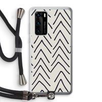 Marrakech Arrows: Huawei P40 Transparant Hoesje met koord