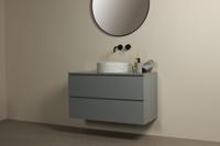 Graues Badezimmermöbel Iva 100 cm