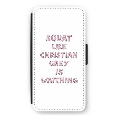 Christian Grey: iPhone 12 Pro Max Flip Hoesje