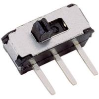 TRU COMPONENTS 708020 Schuifschakelaar 6 V/DC 0.3 A 1x aan/aan 1 stuk(s)