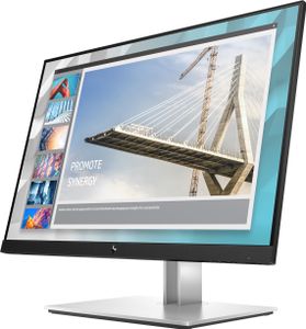 HP E-Series E24i G4 61 cm (24") 1920 x 1200 Pixels WUXGA Zwart, Zilver