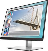 HP E-Series E24i G4 61 cm (24") 1920 x 1200 Pixels WUXGA Zwart, Zilver - thumbnail