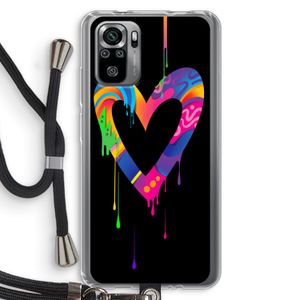 Melts My Heart: Xiaomi Redmi Note 10S Transparant Hoesje met koord