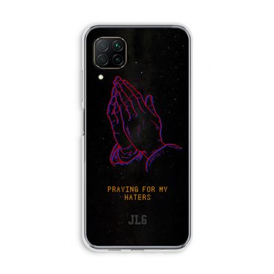 Praying For My Haters: Huawei P40 Lite Transparant Hoesje