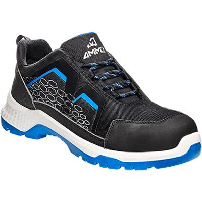 EMMA Werkschoen CrossForce Fly XD Laag S3 | Zwart/Blauw | Maat 46 - 8715316154027