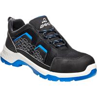 EMMA Werkschoen CrossForce Fly XD Laag S3 | Zwart/Blauw | Maat 45 - 8715316154010