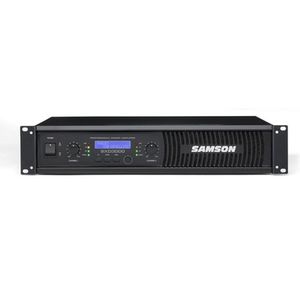 Samson SXD3000 Professionele PA versterker (2 x 450 Watt) met een DSP