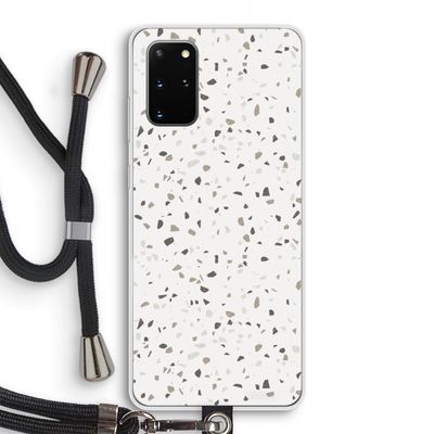 Terrazzo N°14: Samsung Galaxy S20 Plus Transparant Hoesje met koord