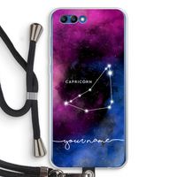 Sterrenbeeld - Donker: Honor 10 Transparant Hoesje met koord