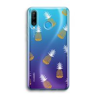 Ananasjes: Huawei P30 Lite Transparant Hoesje