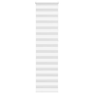 Zebra rolgordijn 60x230 cm stofbreedte 55,9 cm polyester wit