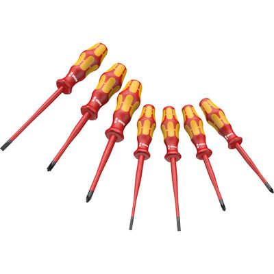 Wera 160 iSS/7 Schroevendraaierset Kraftform Plus Serie 100