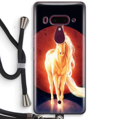 Last Unicorn: HTC U12+ Transparant Hoesje met koord