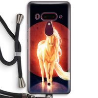 Last Unicorn: HTC U12+ Transparant Hoesje met koord