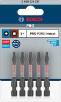 Bosch Accessoires pro p2r2 impact bit | 55 mm | 5-delig - 2608522527