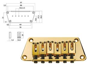 Boston B-1540-G brug-staartstuk