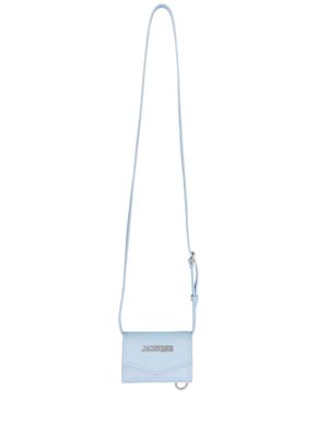 Jacquemus portefeuille Le Porte Azur à lanière - Bleu