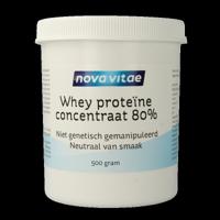 Nova Vitae Whey proteine concentraat 80% 500 Gram
