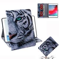 Tiger patroon horizontale Flip lederen case voor de iPad mini (2019)/4/3/2/1 met houder & Card slot & portemonnee