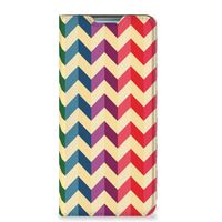 Samsung Galaxy A53 Hoesje met Magneet Zigzag Multi Color