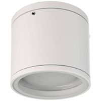 Deko Light 730407 Mob Round I Plafondopbouwarmatuur LED, Halogeen GX53 9 W Wit