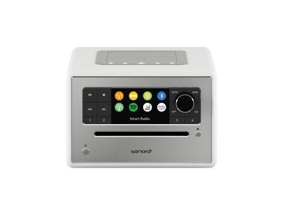 Sonoro: Elite internetradio met CD-speler - Hoogglans wit