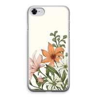 Floral bouquet: iPhone 8 Transparant Hoesje