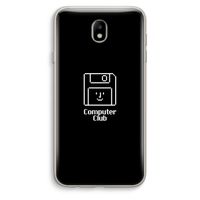 Hello: Samsung Galaxy J7 (2017) Transparant Hoesje