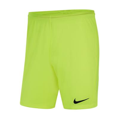 Nike Dri-FIT Park III Voetbalbroekje Neongeel