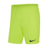 Nike Dri-FIT Park III Voetbalbroekje Neongeel